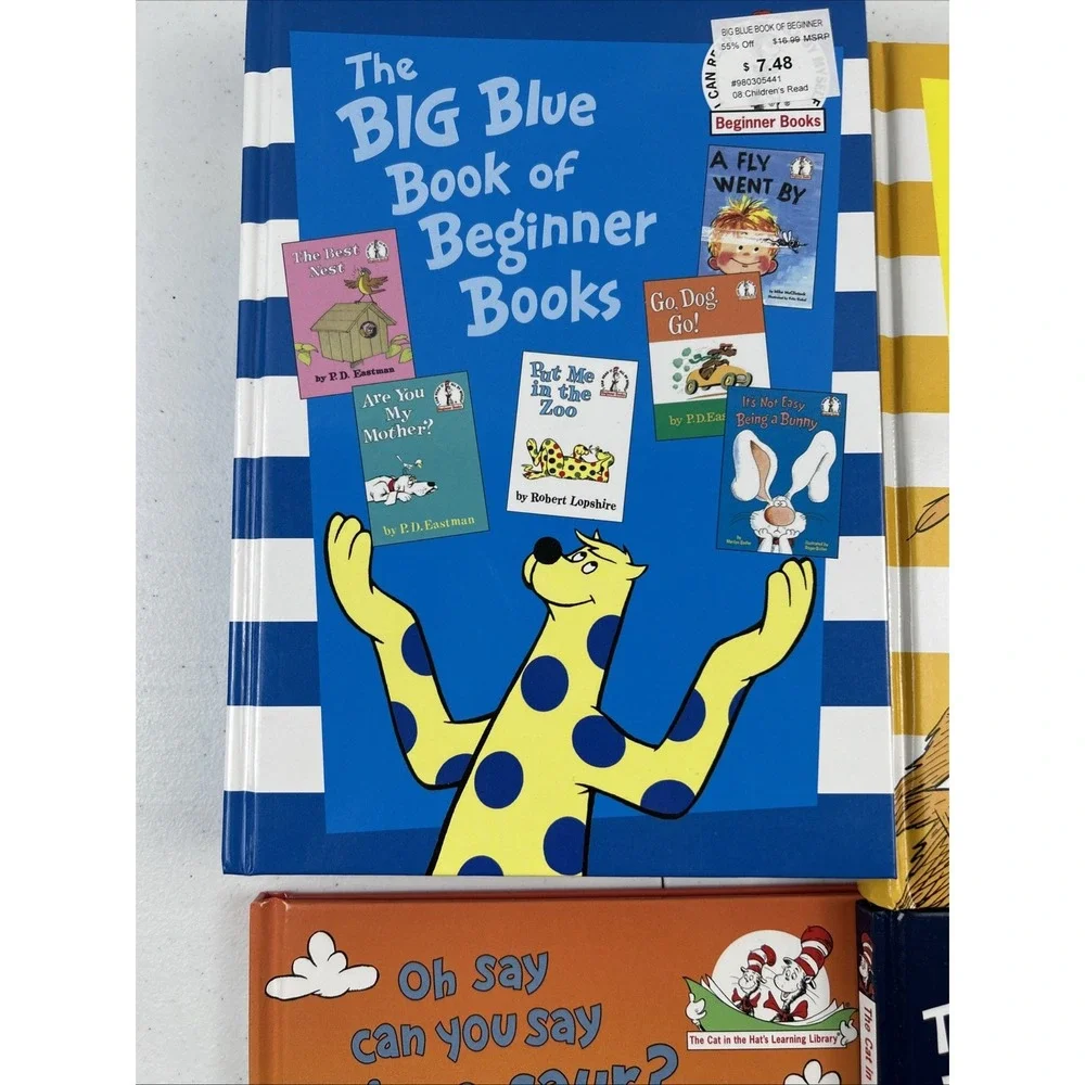 Dr. Seuss Books The‎ Cat in the Hat Learning Library Lot Of 6